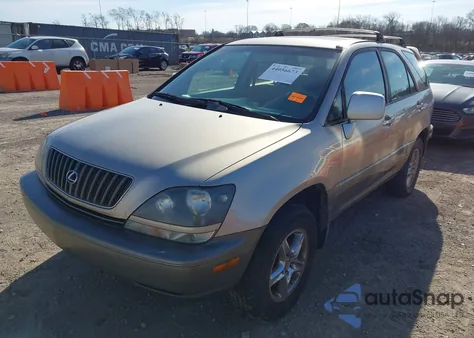 1999 Lexus Rx 300 from USA, damaged, VIN JT6HF10U3X0060737